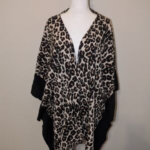 Lane Bryant Leopard Print Kimono